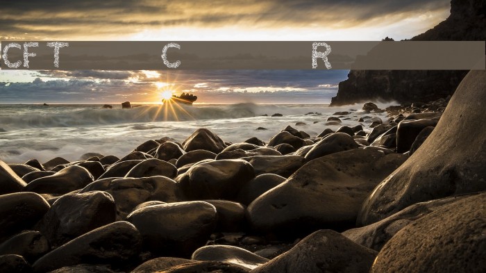 CF TypoCraft Regular Font examples