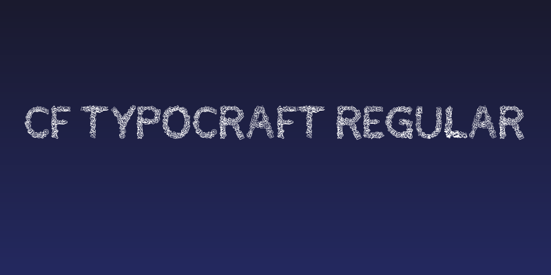 CF TypoCraft Regular Social Header