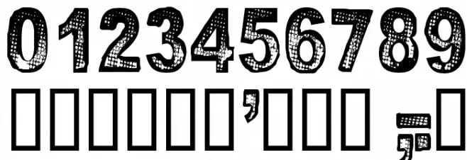 CF Urban Life Regular フォント その他の文字