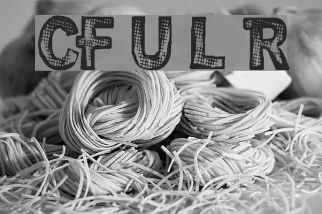 CF Urban Life Regular フォント examples