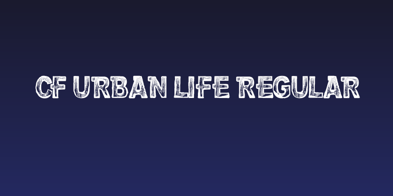 CF Urban Life Regular Social Header