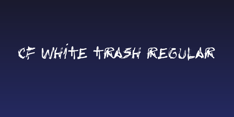 CF White Trash Regular Social Header
