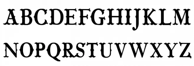 CF Wild West PERSONAL Regular Шрифта ВЕРХНИЙ