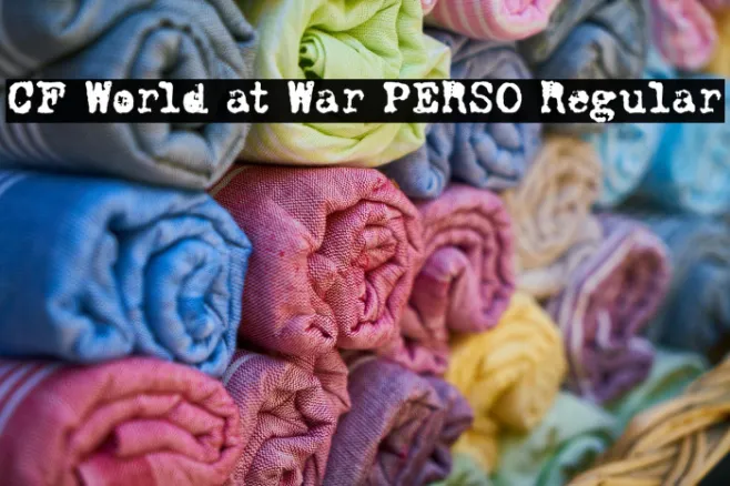 CF World at War PERSO Regular Example 2