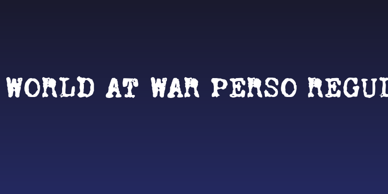 CF World at War PERSO Regular Social Header