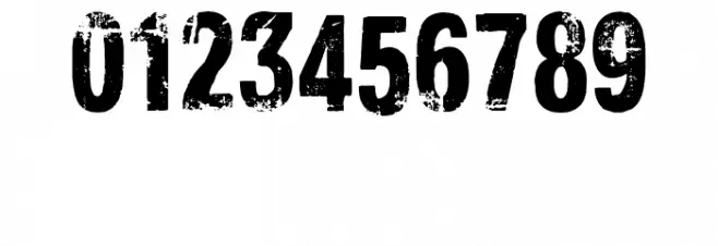 CF Xerography Demo Regular Font OTHER CHARS