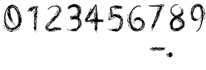 CF Zombie Party Regular Font OTHER CHARS