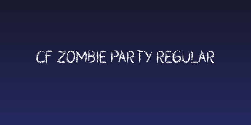 CF Zombie Party Regular Social Header