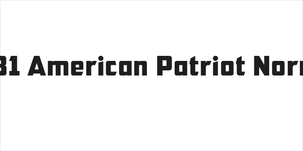 CFB1 American Patriot Normal Logo