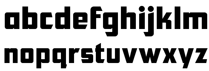 CFB1 American Patriot Normal Font LOWERCASE