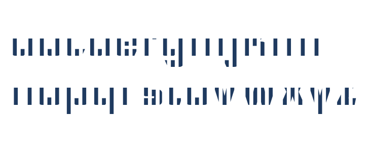 CFB1 American Patriot SOLID 2 Bold Italic Lowercase