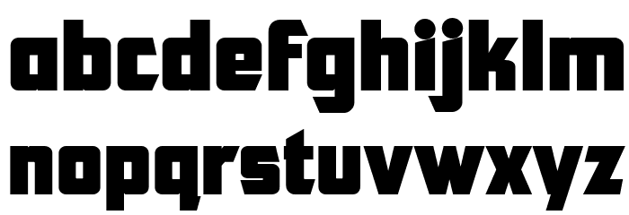 CFB1 American Patriot SOLID 2 Normal Italic Font LOWERCASE