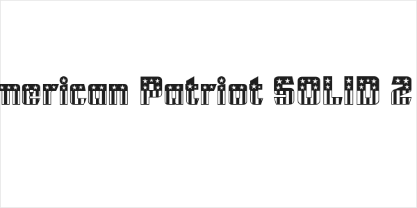 CFB1 American Patriot SOLID 2 Normal Logo