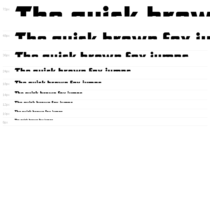 CFB1 American Patriot SPANGLE 2 Normal Italic Waterfall