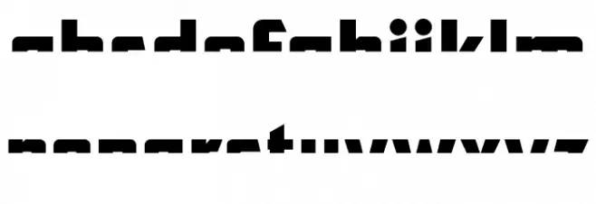 CFB1 American Patriot SPANGLE 2 Normal Italic फ़ॉन्ट लोअरकेस