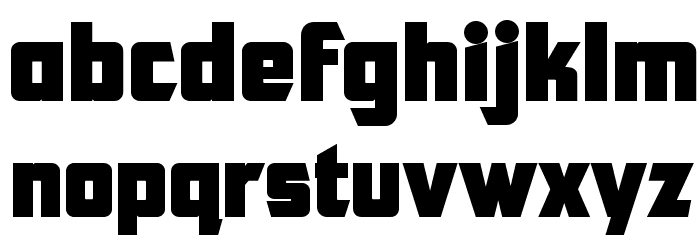 CFB1 American Patriot SPANGLE 2 Normal Font LOWERCASE