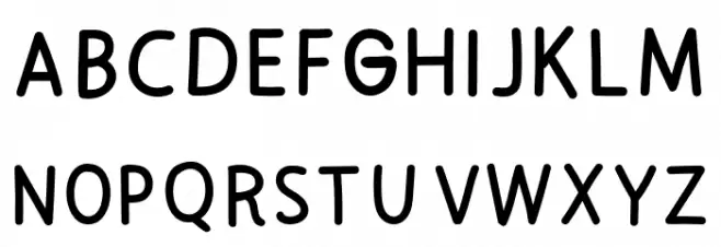 CFDavesDreamPERSONAL-Regular Font Litere mari