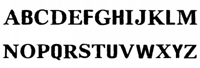 CFMilleniumPERSONAL-Regular Schriftart Groß