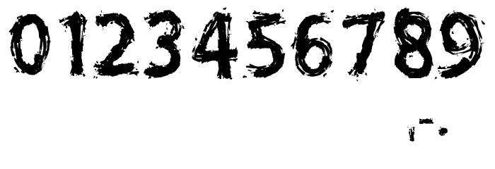 CFOblivionPERSONAL-Regular Font OTHER CHARS