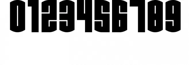 CGF Arch Reactor Font OTHER CHARS