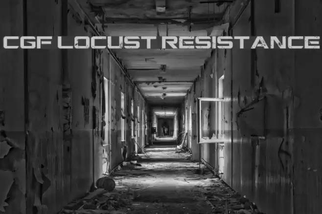 CGF Locust Resistance Font examples