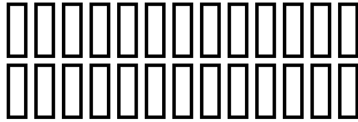 CHAINS Color Fill Font LOWERCASE