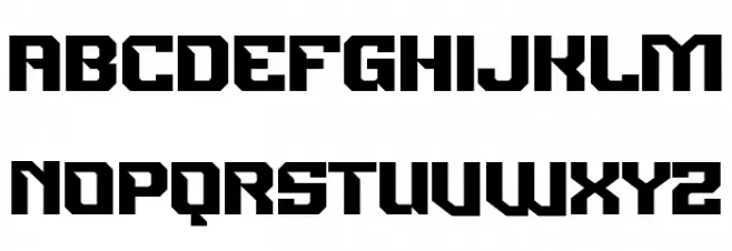 CHAMBER फ़ॉन्ट अपरकेस