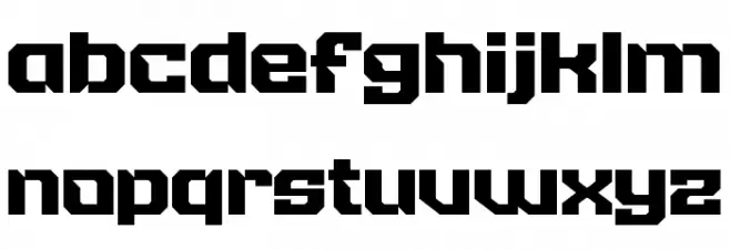 CHAMBER फ़ॉन्ट लोअरकेस