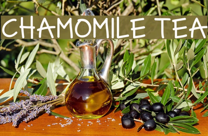 CHAMOMILE TEA Example 2