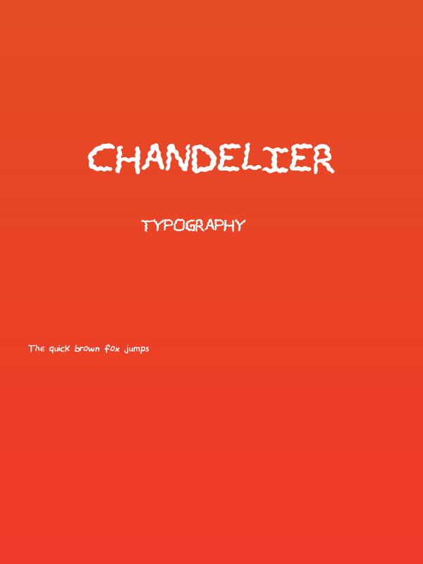 CHANDELIER Poster