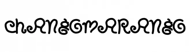 CHANGO MARANGO  Fuentes Gratis Descargar