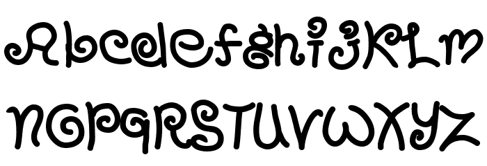 CHANGO MARANGO Font LOWERCASE