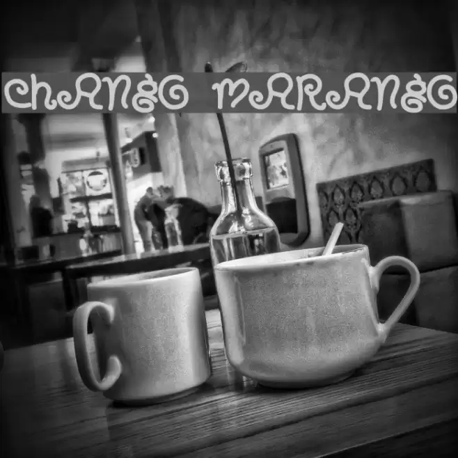 CHANGO MARANGO Font examples