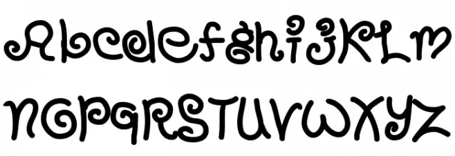 CHANGO MARANGO फ़ॉन्ट लोअरकेस