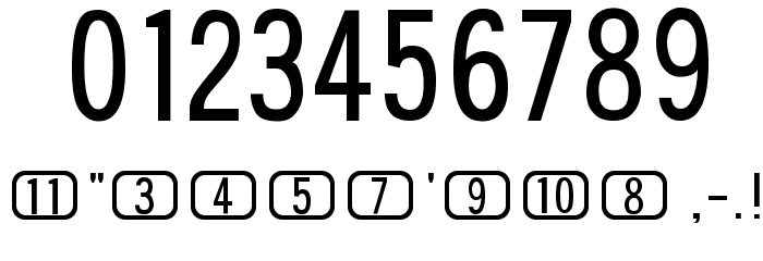 CHANL Plain:0.0 Font OTHER CHARS