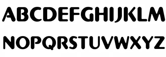 CHAPE1AL Шрифта ВЕРХНИЙ