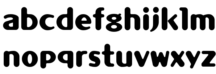 CHAPE1AL Font LOWERCASE