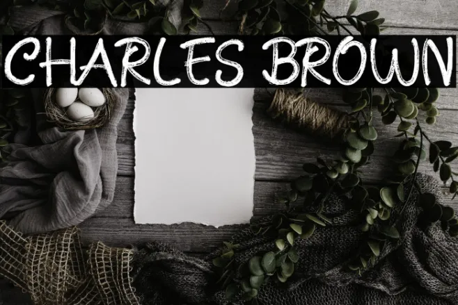 CHARLES BROWN Example 1