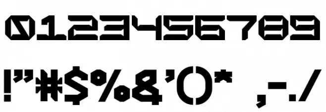 CHARLESGEORGE-Regular Font OTHER CHARS