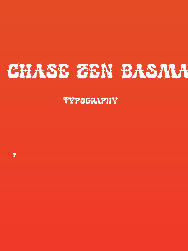 CHASE ZEN BASMATI Poster