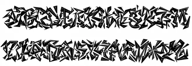 CHASE ZEN BLIGHT Polices MAJUSCULES