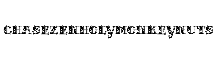 CHASE ZEN HOLY MONKEY NUTS  नि: शुल्क फ़ॉन्ट्स डाउनलोड