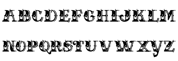 CHASE ZEN HOLY MONKEY NUTS Font LOWERCASE