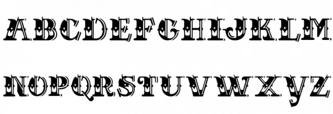 CHASE ZEN HOLY MONKEY NUTS Schriftart Kleinbuchstaben