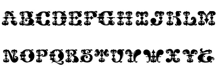 CHASE ZEN JINGLETRUCK KARACHI Font LOWERCASE