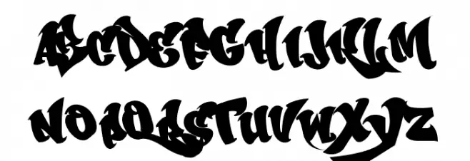 CHASE ZEN SPRAWL Font LOWERCASE
