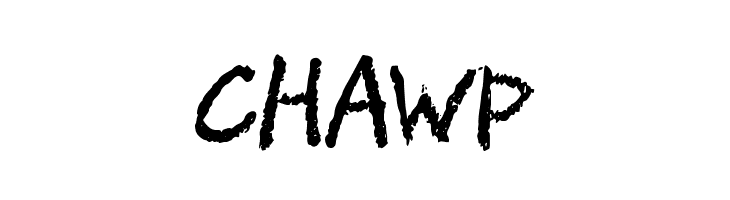 CHAWP  免费字体下载