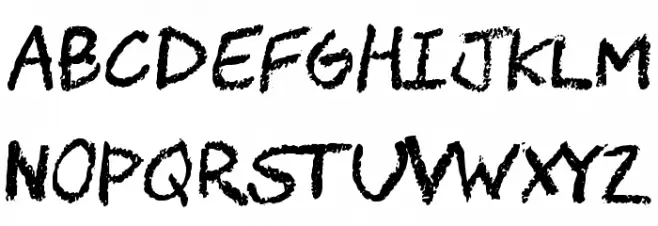 CHAWP Font Litere mari
