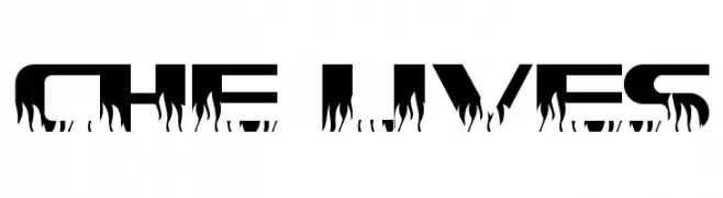 CHE LIVES  フリーフォントのダウンロード