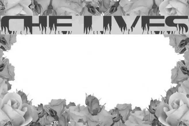 CHE LIVES フォント examples